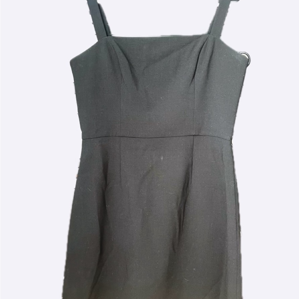 French Connection Black Strapless Dress